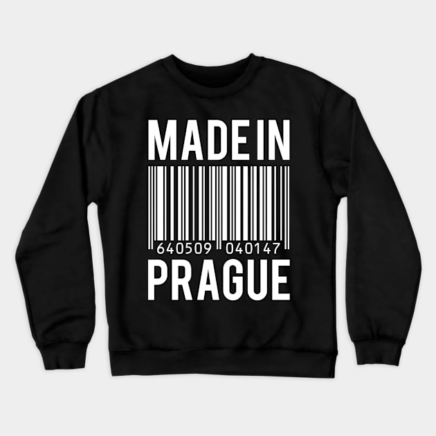 Made In Prague Crewneck Sweatshirt by winwinshirt